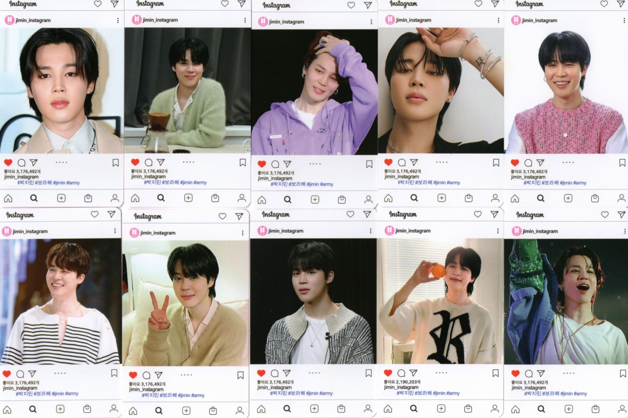BTS 防弾少年団 ジミン JIMIN トレカ セット 公式 Amazon.co.jp: ジミン グッズ スペシャルフォトカードセット 60枚